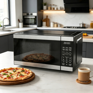 Horno <span class=keywords><strong>Microondas</strong></span> Eléctrico Digital de Acero Inoxidable de 20L para Uso Comercial <span class=keywords><strong>en</strong></span> Hoteles y Hogares, con Función de Asado - Product Image 1