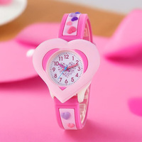 Montre à quartz 3D en silicone personnalisée en forme de cœur, colorée, pour le sport, idéale pour le quotidien et comme cadeau – Nouveauté Fenyi en gros