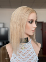 Perruque Lace Front SHY 13x5 en Cheveux Humains Remy Texture Lisse Dentelle HD Vente en Gros