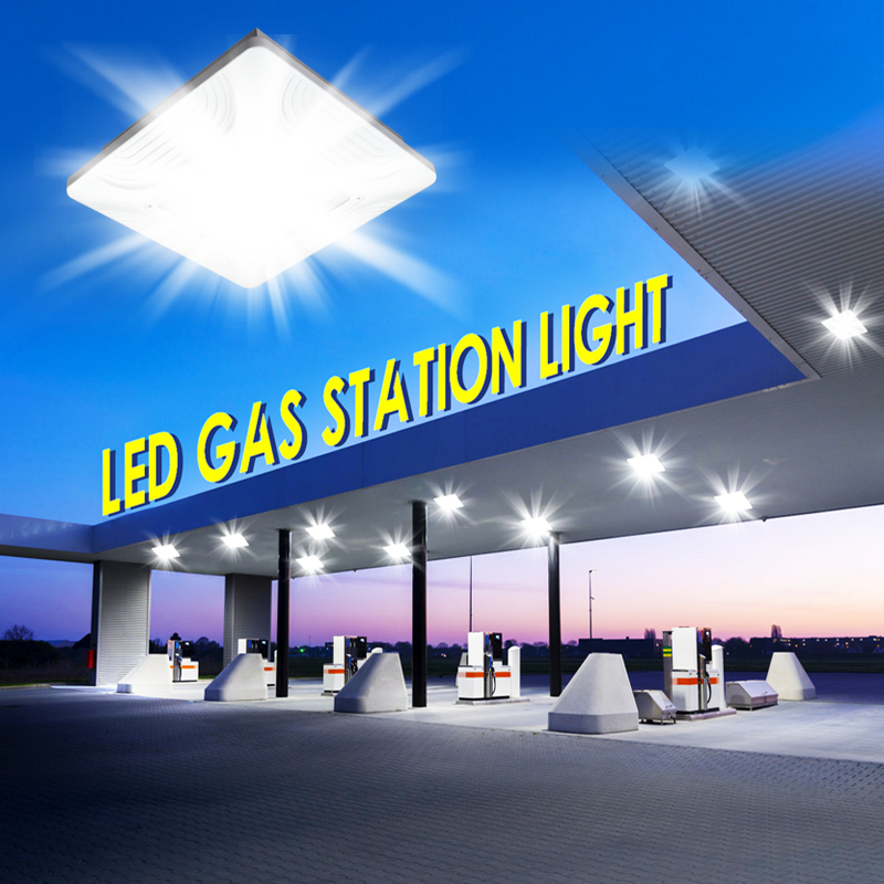 Роскошная экономичная Люминесцентная уличная лампа 150 Вт для модернизации светодиодной заправочной станции