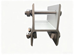 Kit de Conectores de Viga Solar de Aluminio Anodizado al por Mayor OEM, Empalme de Viga Principal PV con Juego Completo de Fijaciones de Tornillos de Acero Inoxidable - Product Image 4