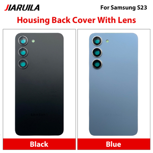 Boîtier de téléphone portable pour <span class=keywords><strong>Samsung</strong></span> S23 couvercle arrière en verre couvercle arrière porte de batterie boîtier de couverture arrière avec objectif de caméra - Product Image 6
