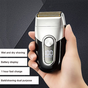 Afeitadora Eléctrica Alemana para Hombre en Oferta, Recortadora de Barba de Triple Cuchilla Recíproca, Máquina de Afeitar con Pantalla Digital para Cuerpo y Rostro - Product Image 3