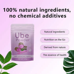ถุงผ้าพิมพ์ Yam UBE ผง100G UBE ธรรมชาติผงฟิลิปปินส์ - Product Image 2