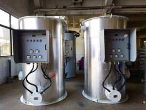 เครื่องทำน้ำร้อนแก๊สและไฟฟ้า แบบเชิงพาณิชย์ สำหรับ LNG LPG LCO2 - Product Image 1