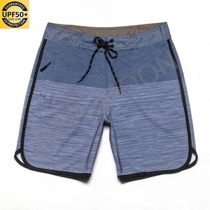 Short de bain taille haute grande taille respirant pour l'été, décontracté, protection solaire, avec impression par sublimation et logo personnalisé - Product Image 3