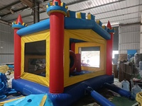 Château gonflable commercial en PVC pour enfants, idéal pour les fêtes et le divertissement