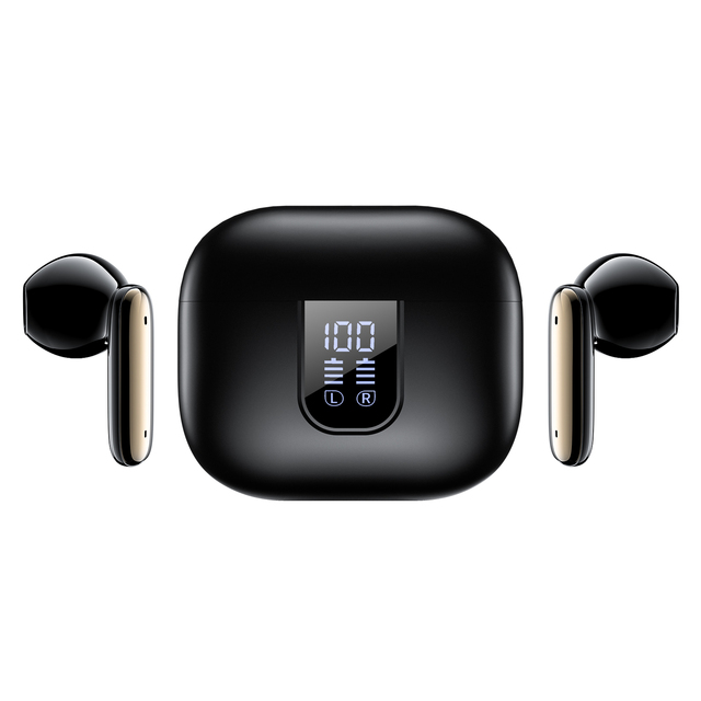 ENC OEM Logo Customizable Wireless Earbuds Headphones Noise Cancelling Feature NEW Go Pro Air Pop 30 Ms Digital Display JL