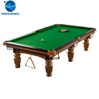 Table de billard/snooker en ardoise moderne sur mesure, 7, 8, 9 ou 12 pieds, meilleur prix direct usine Chine