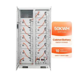 <b>48V</b> 1000Ah 50KWh LiFePO4 Stackable Split Solar <b>Battery</b> Storage IP65 Protection CAN/WiFi/RS485 Communication Hybrid Grid Support - Product Image 2