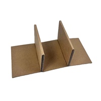 Doublure de protection en carton ondulé triple cellule pour bouteille