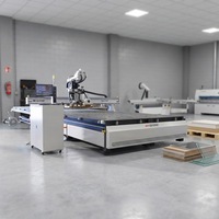 Lame de scie MS20-291000 pour le travail du bois, centre de routeur CNC ATC, broche ATC HQD 9KW avec rotation à 360° °   Lame de scie rotative servo pour panneaux longs