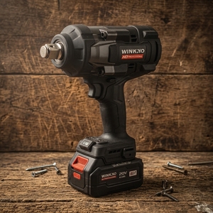 Llave <span class=keywords><strong>de</strong></span> <span class=keywords><strong>Impacto</strong></span> Inalámbrica Industrial WINKKO <span class=keywords><strong>de</strong></span> <span class=keywords><strong>1</strong></span>/<span class=keywords><strong>2</strong></span> y 3/4 Pulgadas, 18V, con Batería y Motor sin Escobillas - Product Image 1
