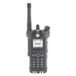 MOTOROLA APX 6000 P25 potenziata RADIO portatile Bluetooth crittografia GPS AES P25 certificata portatile walkie-talkie a prova di esplosione