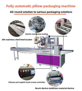 Máquina Empacadora de Fideos Instantáneos para Hamburguesas de Res y Aplicaciones Alimentarias, Empaquetado en Bolsas/Paquetes, Alta Eficiencia, Fácil de Operar - Product Image 3