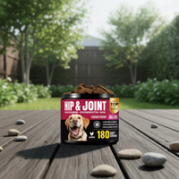 Friandises à mâcher pour chiens et chats, pour la santé des hanches et des articulations, avec glucosamine, soutien immunitaire et digestion sensible, 2,5 g, OEM ODM