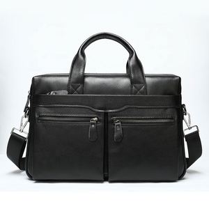 Sac à bandoulière en cuir véritable pas cher pour homme, sac fourre-tout, sacs à bandoulière pour usage quotidien - Product Image 2