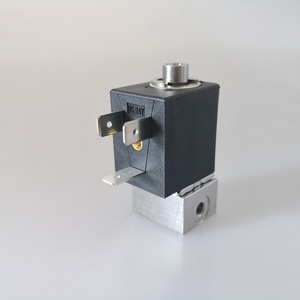 Vanne solénoïde à trois voies en acier inoxydable haute température, commande manuelle pour l'eau, le gaz, l'huile, personnalisation OEM +3012-A1 Type - Product Image 1