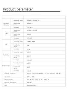 Système de surveillance de la qualité de l'eau de <span class=keywords><strong>piscine</strong></span> multifonctionnel et écologique en métal - Product Image 3