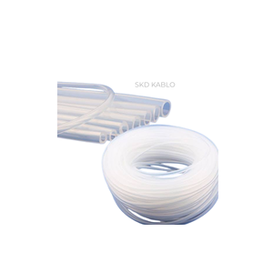 Manchon de protection de câble en silicone, résistant aux hautes températures, flexible, pour faisceau de câbles - Product Image 1