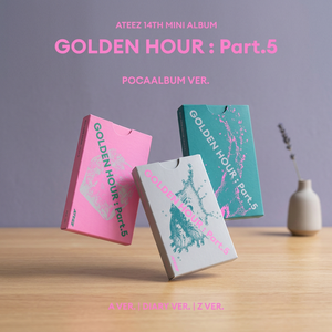 Ateez-Golden Hour: Part.5 (pocaalbum) เป็นทางการอัลบั้มเคป๊อปเกาหลีซีดี - Product Image 4