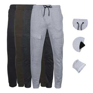 Pantaloni da uomo A2155 HHJ con logo personalizzato colorato, abbigliamento sportivo casual da uomo, pantaloni da corsa da uomo per la primavera e l'autunno - Product Image 2