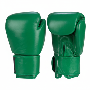 2024 Guantes de boxeo con logotipo personalizado de la mejor calidad Guantes de entrenamiento de cuero al por mayor Logotipo personalizado de alta visibilidad Boxeo de artes marciales - Product Image 1