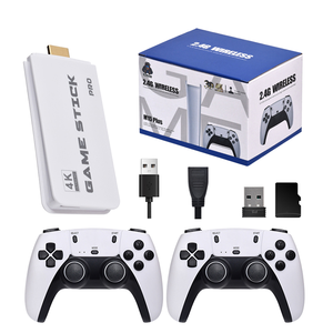 Nuevo reproductor de juegos portátil con <span class=keywords><strong>2</strong></span> Gamepads M15 Consola de videojuegos Mini Game Stick 4K 20000 + Juegos retro Salida de TV HD - Product Image 1