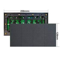 Module LED RGB SMD P4 étanche pour extérieur, résolution 256*128mm (64*32) pour panneaux d'affichage routiers et écrans de rue