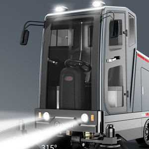Mini Street Truck <b>Cleaning</b> Equipment Driveway <b>Floor</b> Sweepers Sweeping <b>Machine</b> - Product Image 1