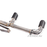 Collecteur d'échappement sport OEM/ODM pour Porsche 718 2.0T 2.5T 2016-2024 en acier inoxydable – Amélioration du système d'échappement Catback