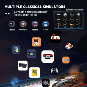 X2 Ultra TV Video Game Stick <b>Console</b> with 30000 Games 128G 2.4G Dual Wireless Controllers 4K HD Output Resolution for Retro Game - Product Image 4