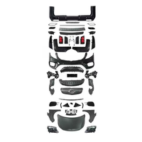 Kit carrosserie sport de haute qualité pour Mercedes Classe V W639 à W447, style restylé, nécessitant découpe complète, pièces modifiées.
