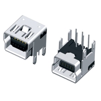 Mini connecteur Usb Dip Type B femelle 5 broches prise adaptateur fabricant