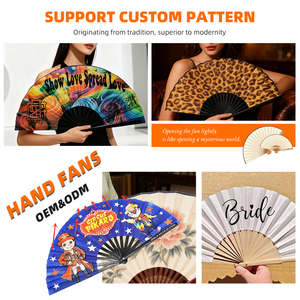 Ventaglio Pieghevole in Legno Personalizzato BSBH con Incisione, Ventagli Personalizzati per Matrimoni, Compleanni, Decorazioni per Feste di Bambini, Regali per Ospiti - Product Image 5