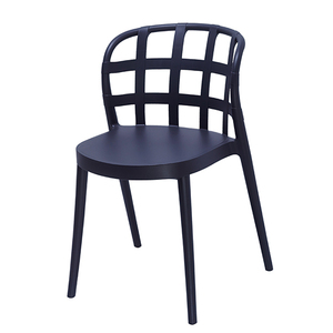 Silla de Plástico Transpirable con Respaldo Abierto para Patio, Jardín o <span class=keywords><strong>Comedor</strong></span> - Product Image 3