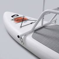 Planche de SUP gonflable avec structure de connexion pour catamaran, planche à pagaie gonflable avec auvent pour la pêche, le lac et la mer