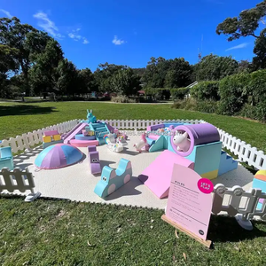 Ensemble d'équipement de terrain de jeu intérieur pour enfants Douanes intérieures pour tout-petits Équipement de <span class=keywords><strong>location</strong></span> pour fête d'anniversaire pour enfants - Product Image 4