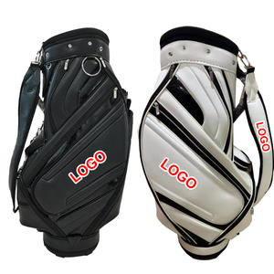 Dericsson <span class=keywords><strong>Golf</strong></span> Stand <span class=keywords><strong>Bag</strong></span> Ondersteuning Custom Logo Waterdichte Pu Lederen Golftas Voor Mannen - Product Image 1