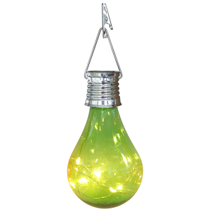 Chauffage blanc LED extérieur suspendu jardin extérieur décoratif industriel lampe solaire ruban crochet transparent luminaire - Product Image 3