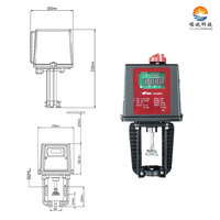 Actionneur électrique linéaire modulateur hydronique compatible avec les grandes marques de vannes mondiales, faible entretien, longue durée de vie, OEM IP54