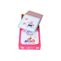 Cartes de jeu personnalisées de forme carrée, cartes flash, jeu de cartes d'apprentissage, impression avec boîtes assorties, service d'impression de cartes à jouer