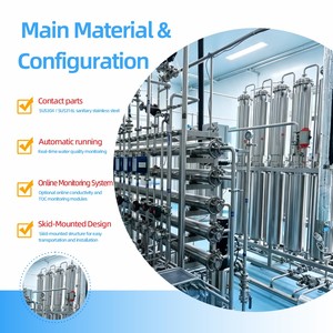 Destilador Industrial Multiefecto para Agua y Generación de Productos Puros, Sistema de Destilación de Alta Eficiencia - Product Image 3