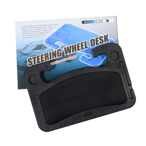 <b>Car</b> Steering Wheel <b>Table</b> ABS Multi Functional Mount For Writing Office Laptop Use - Product Image 4