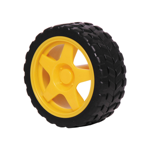 Caldwell New All-Terrain <b>Plastic</b> <b>Wheels</b> Durable Polymer Construction Rugged Outdoor Use Warehouse Professional Commercial 1 Year - Product Image 1