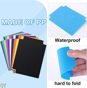 YY ตัวแบ่งการ์ดธุรกิจทำจากพลาสติก PP แบบหนาพร้อมโลโก้ตามสั่ง - Product Image 4