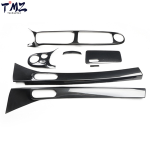 Black Faux Carbon Fiber Full Set Interior Decor Cover Trim Stickers Left Hand Drive Volkswagen Beetle 2012-2019 Car Accessories - Product Image 5