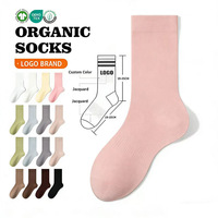 Chaussettes de cheville bio personnalisées de haute qualité, fabricant de chaussettes 100% coton bio