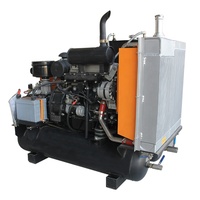 Compresseur d'air diesel Kaishan LGCG-5/8 à vis stationnaire 185 CFM