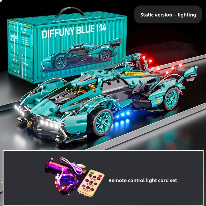 3#Tiffany Blue - Édition éclairage télécommandé